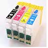 Cartouches d'encre EPSON / (T1811 : Black) (T1812 : Cyan) (T1813 : Magenta) (T1814 : Yellow)